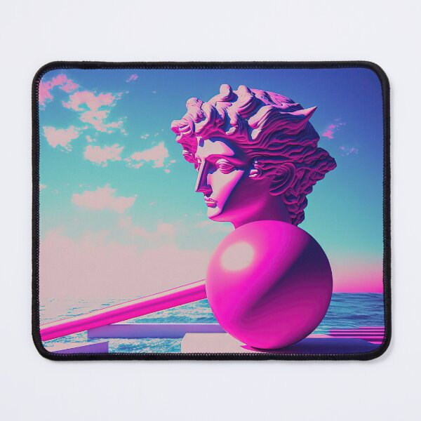 Item preview, Marble Memories: A Vaporwave Tribute to Greek Antiquity designed and sold by Mullet Monkey.