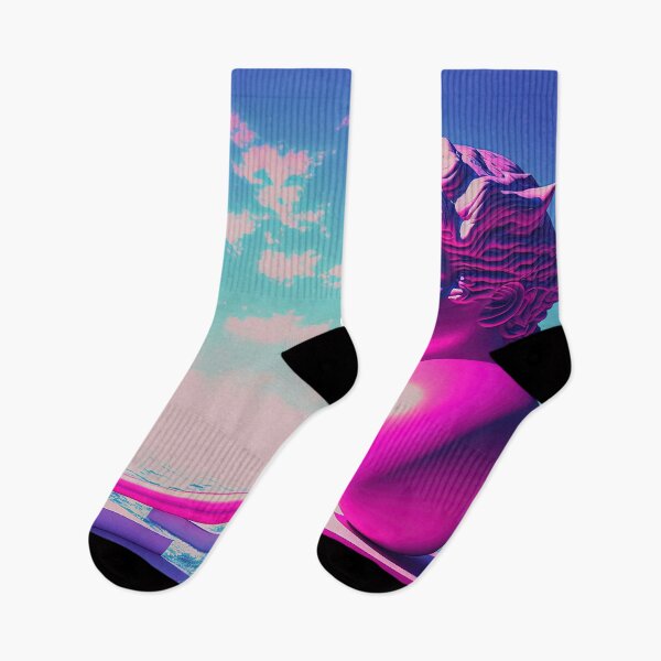 Artikelvorschau, Marmorerinnerungen: Eine Vaporwave-Hommage an die griechische Antike entworfen und verkauft von Mullet Monkey.