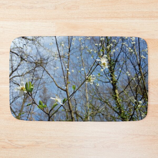 Item preview, Happy spring wild cherry flowers original artwork designed and sold by paragonDesign28.