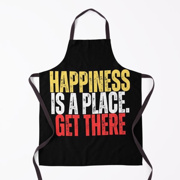 Item preview, Motivational - Happiness is a Place, Get there designed and sold by Zeng-Graphics.