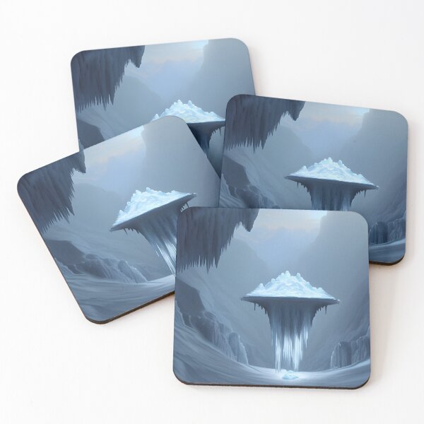 Item preview, Mystic Ice Basin in the Arctic Landscape designed and sold by ZarliaShop.