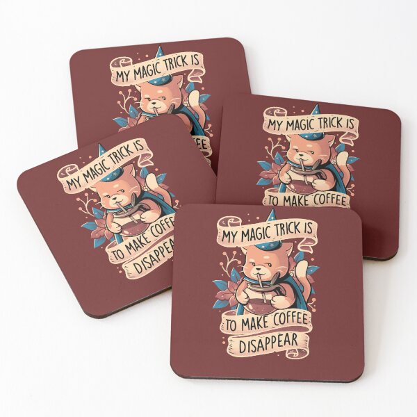 Item preview, Magic Trick Cat - Cute Coffee Cat Gift designed and sold by EduEly.