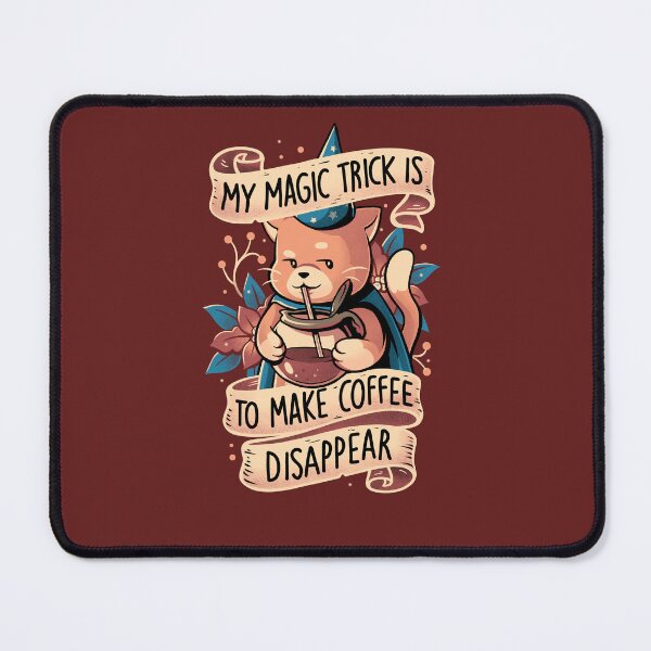 Item preview, Magic Trick Cat - Cute Coffee Cat Gift designed and sold by EduEly.