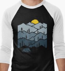 Camping Men's Baseball ¾ T-Shirt