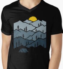 Camping V-Neck T-Shirt