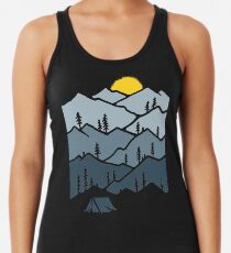 Camping Racerback Tank Top