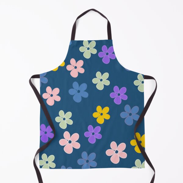 Item preview, Flower in navy blue designed and sold by paulabidiman.