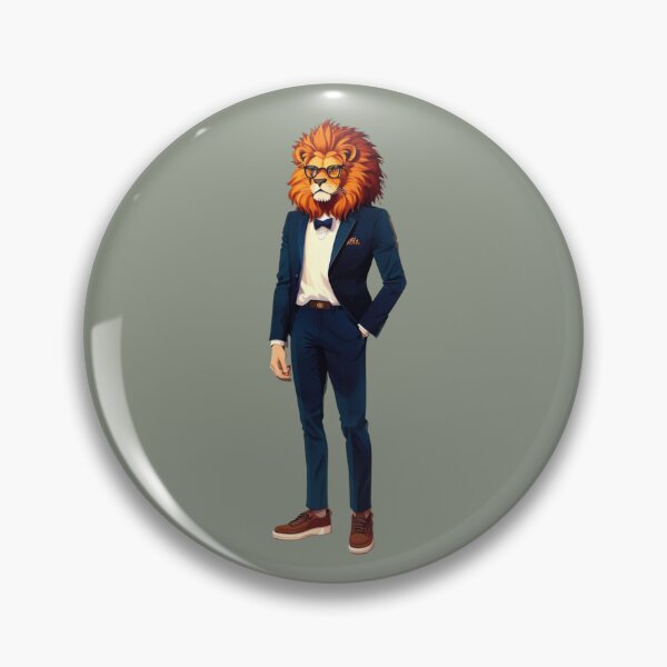 Artikelvorschau, Hipster lion V14 entworfen und verkauft von HipsterAnimals.