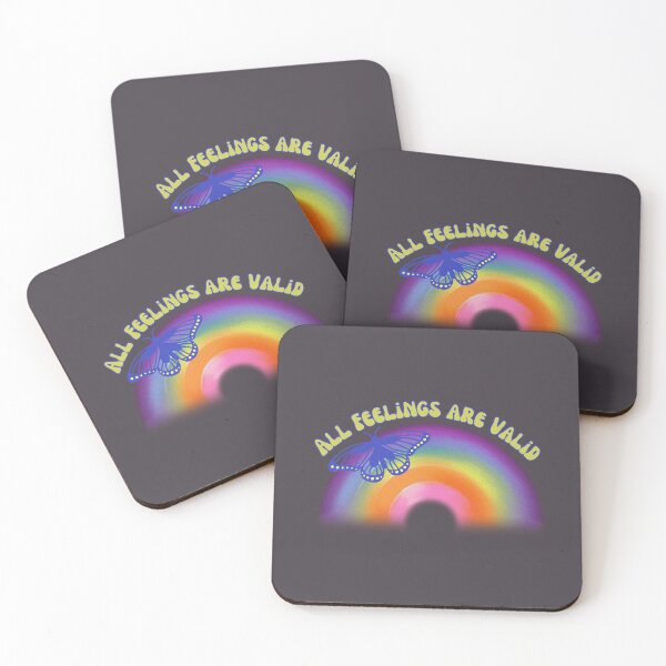 Item preview, All Feelings Are Valid Rainbow designed and sold by SunfullyYours.