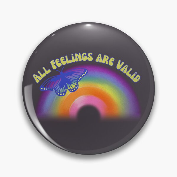 Item preview, All Feelings Are Valid Rainbow designed and sold by SunfullyYours.