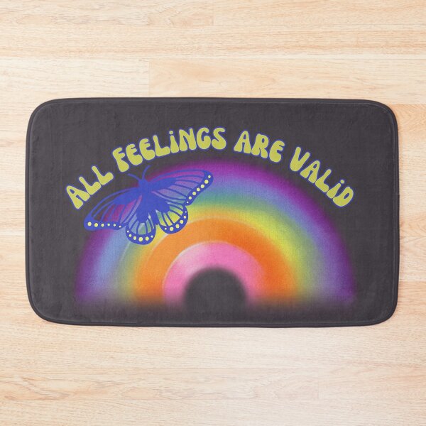 Item preview, All Feelings Are Valid Rainbow designed and sold by SunfullyYours.
