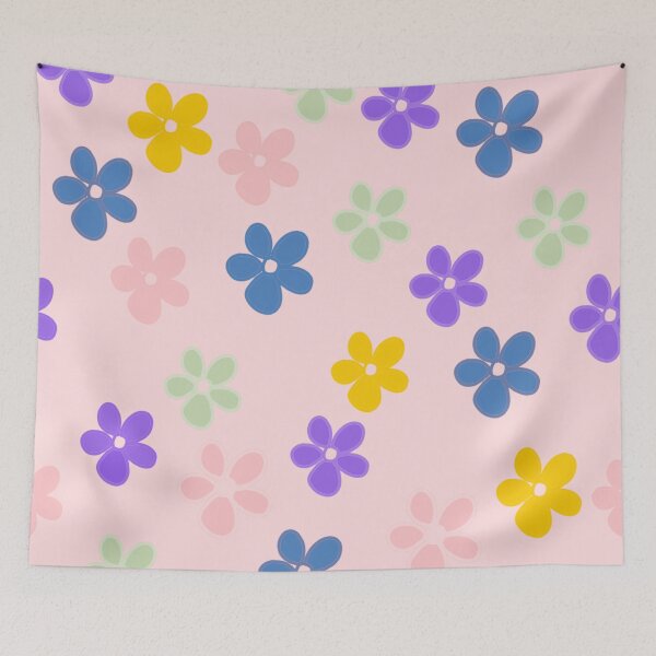 Aperçu de l'œuvre Flowers in powder pink créée et vendue par paulabidiman.