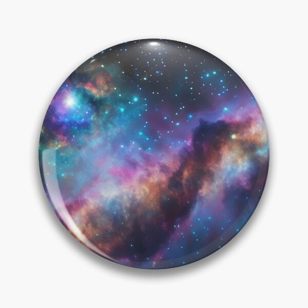 Item preview, Cosmic Symphony: A Vibrant Purply Coloured Gas Cloud with a Star-Filled Background designed and sold by ShardSpace.