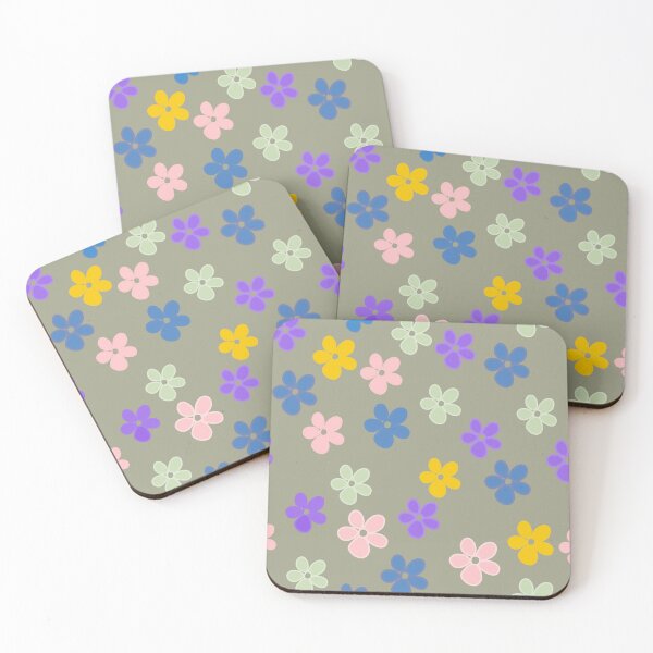 Item preview, Flowers in green designed and sold by paulabidiman.