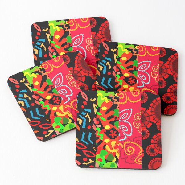 Item preview, Artticarlo Wilder Things Red Collection One Repeat 5748 designed and sold by Art in My Loft.