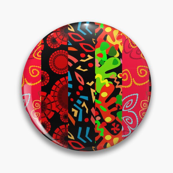 Item preview, Artticarlo Wilder Things Red Collection One Repeat 5748 designed and sold by Art in My Loft.