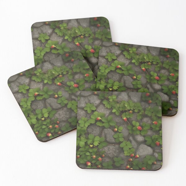 Item preview, Wild strawberries pattern designed and sold by KatyaH1965.