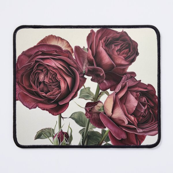 Item preview, Maroon Roses designed and sold by Vanover Designs.
