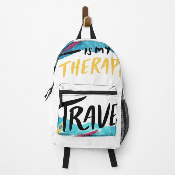 Item preview, Travel is my therapy. Great grafic. designed and sold by Captain Tooth.