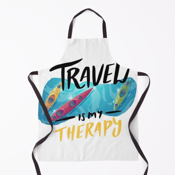 Item preview, Travel is my therapy. Great grafic. designed and sold by Captain Tooth.