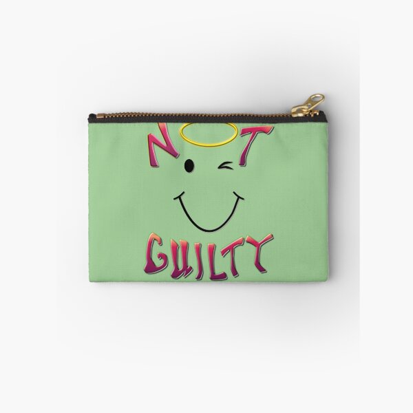Item preview, NOT GUILTY, wink wink designed and sold by Blended Designs ⭐⭐⭐⭐⭐.