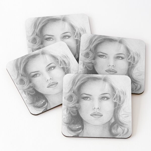 Item preview, Monica Bellucci designed and sold by GoldsteinART.