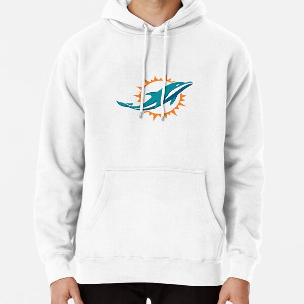 Miami Dolphins Girls Youth Prime Pullover Hoodie - Pink