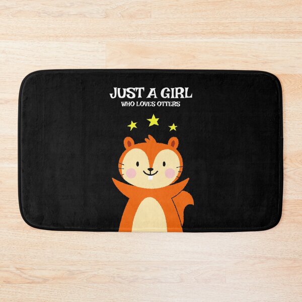 Item preview, Just A Girl Who Loves Otters designed and sold by Harmonick-Tees.