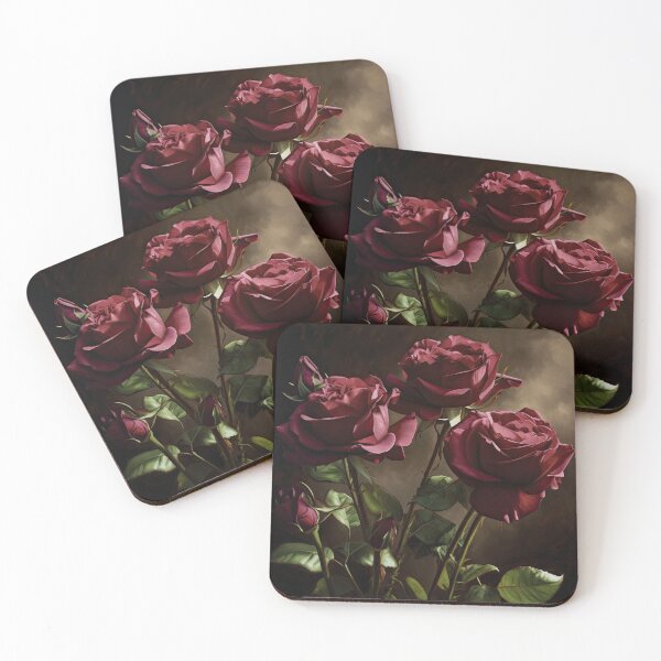Item preview, Maroon Roses  designed and sold by Vanover Designs.