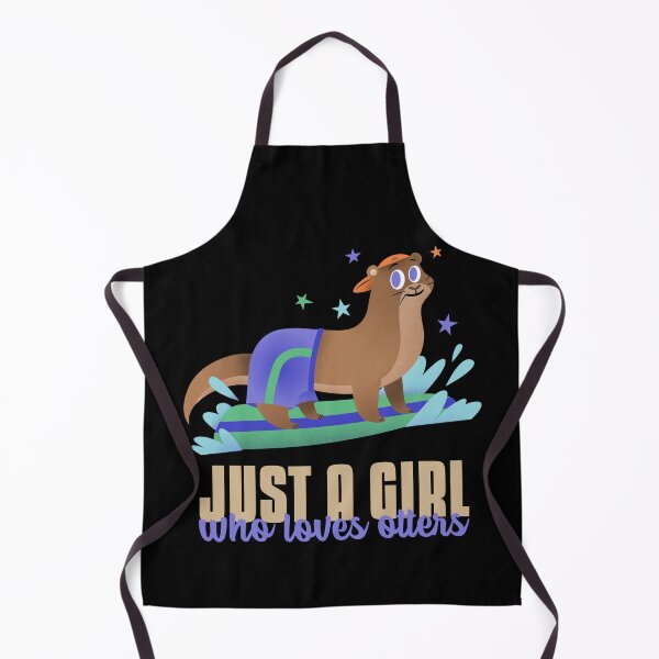 Item preview, Just A Girl Who Loves Otters designed and sold by Harmonick-Tees.