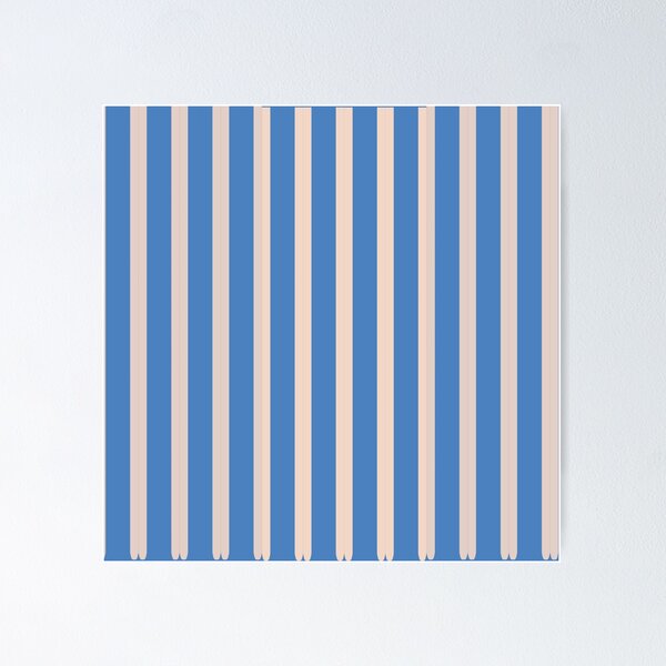 Item preview, Stripes in blue designed and sold by paulabidiman.