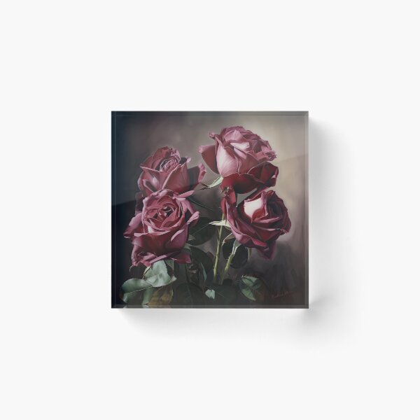 Item preview, Maroon Roses  designed and sold by Vanover Designs.
