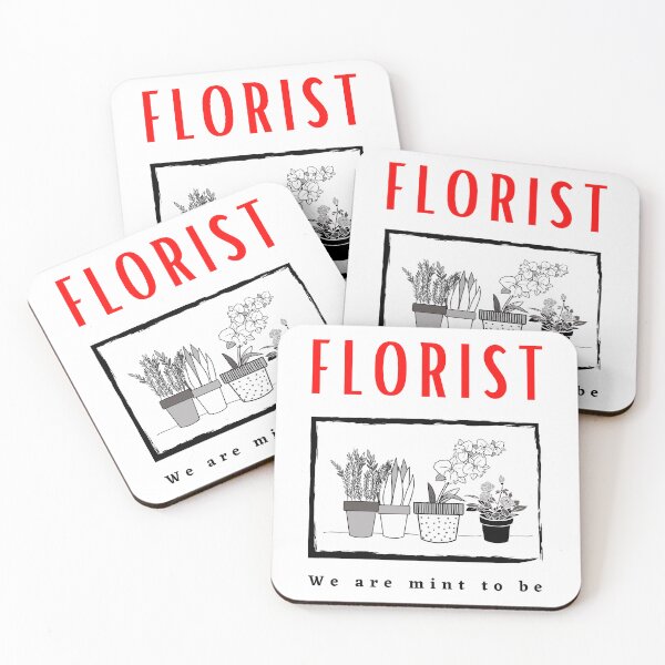 Item preview,  Florist We are Mint to be funny motivational design designed and sold by DigitalMagShop.
