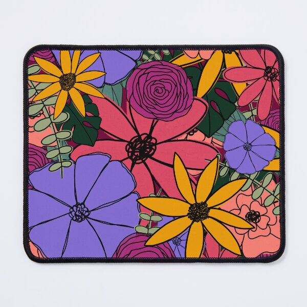 Item preview, Deep Colorful Flowers designed and sold by DRHArtistry.