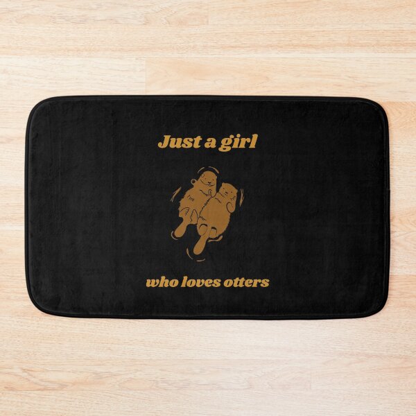 Item preview, Just A Girl Who Loves Otters designed and sold by Harmonick-Tees.