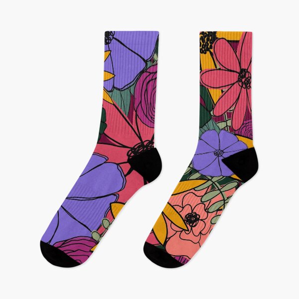 Item preview, Deep Colorful Flowers designed and sold by DRHArtistry.