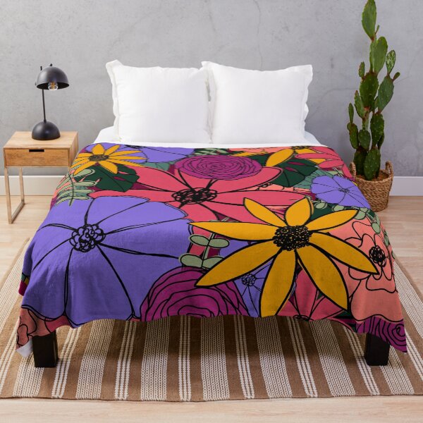 Item preview, Deep Colorful Flowers designed and sold by DRHArtistry.