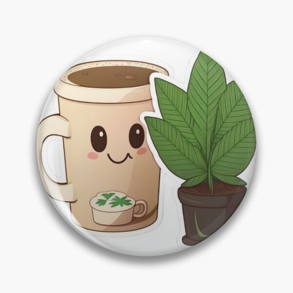 Item preview, High 420 Morning Coffee Sticker designed and sold by Media-DK.