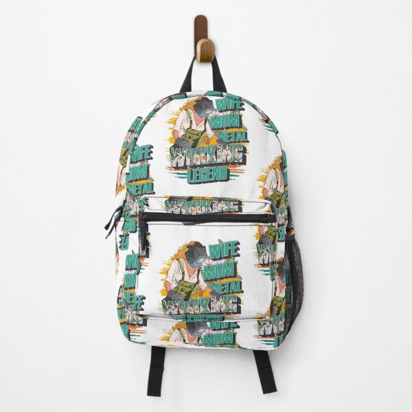 Item preview, Welding girl quote Heavy metal welding queen floral pattern 90s retro style designed and sold by HomeCoquette.