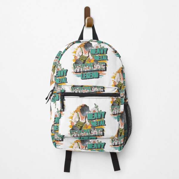 Item preview, Welding girl quote Heavy metal welder legend floral pattern 90s retro style designed and sold by HomeCoquette.