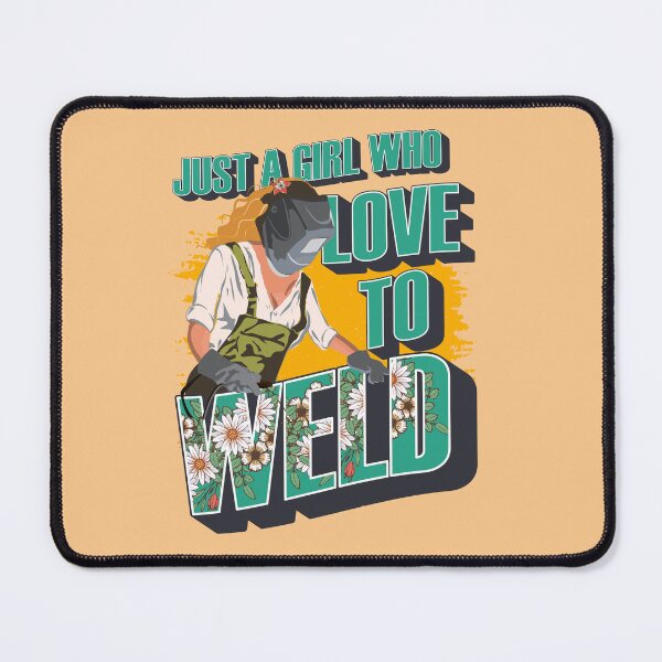 Item preview, Just a girl who loves to weld Welding queen gift designed and sold by HomeCoquette.