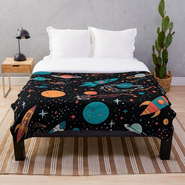 Item preview, Galactic Joyride: A Vector Seamless Pattern of Space Objects designed and sold by SweetRepeat.