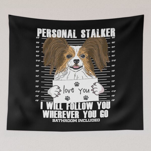 Item preview, Papillon Dog Lover Funny Bathroom designed and sold by MrEddie10.