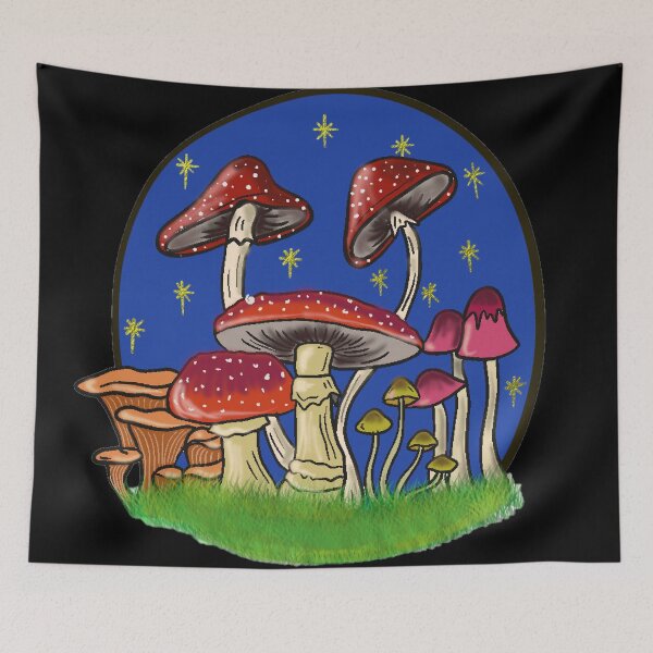 Item preview, Midnight mushies designed and sold by ElsieVirgo91.