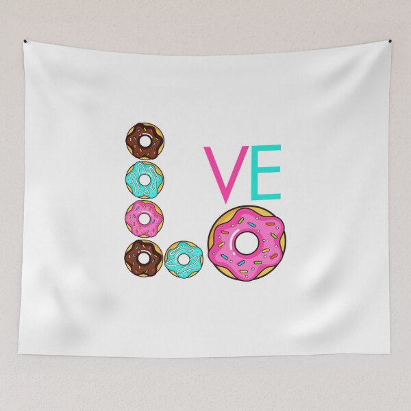 Item preview, I love donuts,great grafic designed and sold by Captain Tooth.