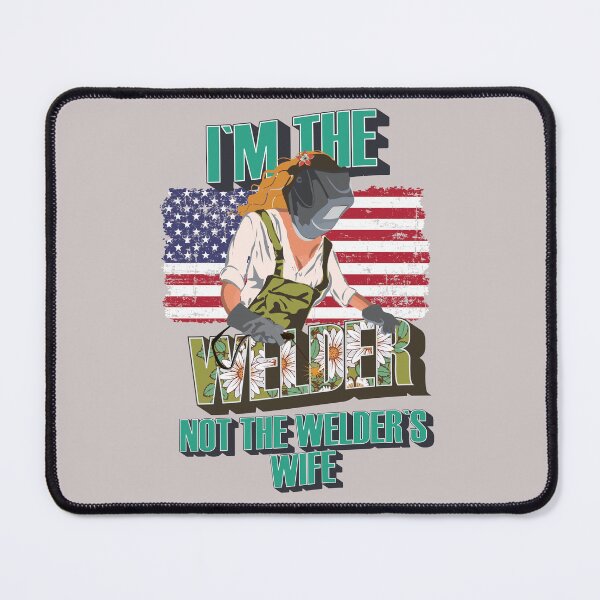 Item preview, Welder girl funny quote woman metal worker gift designed and sold by HomeCoquette.
