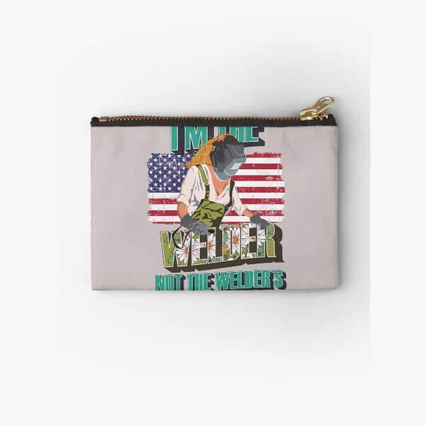 Item preview, Welder girl funny quote woman metal worker gift designed and sold by HomeCoquette.