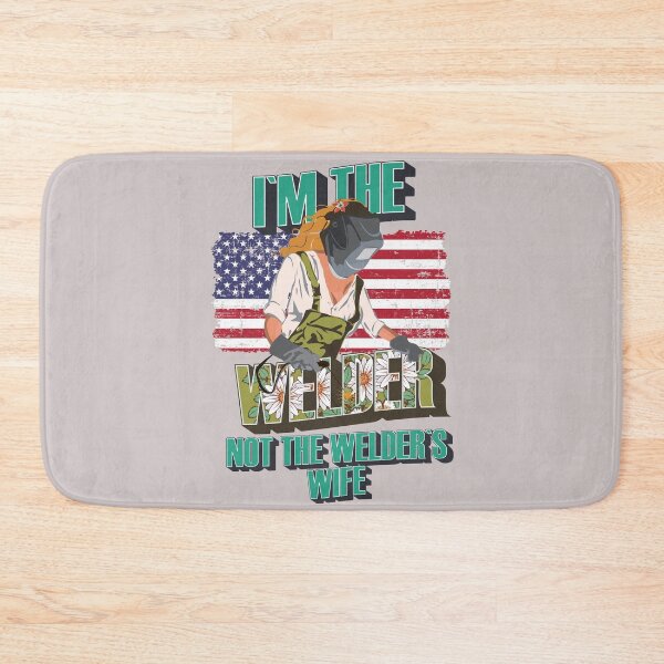 Item preview, Welder girl funny quote woman metal worker gift designed and sold by HomeCoquette.