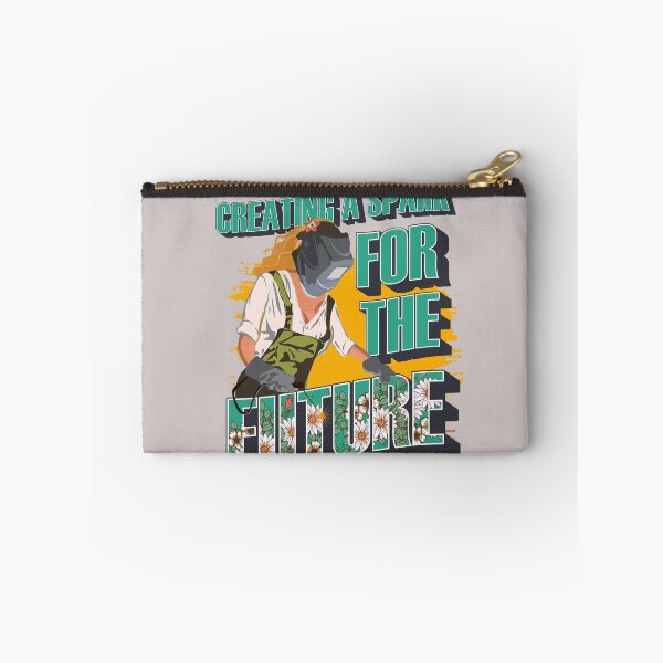 Item preview,  Welder girl funny quote woman metal worker gift Creating a spark for the future designed and sold by HomeCoquette.
