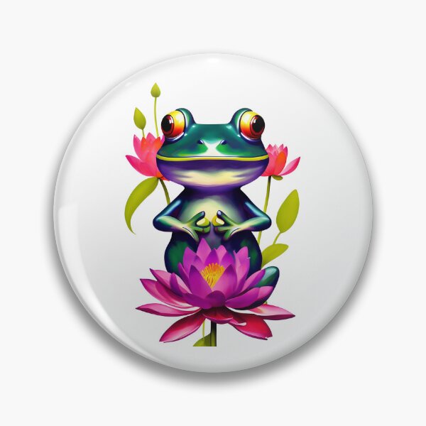 Item preview, The Zen Frog  designed and sold by DonaFada.